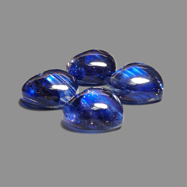 Blue Goldstone Hearts Lot