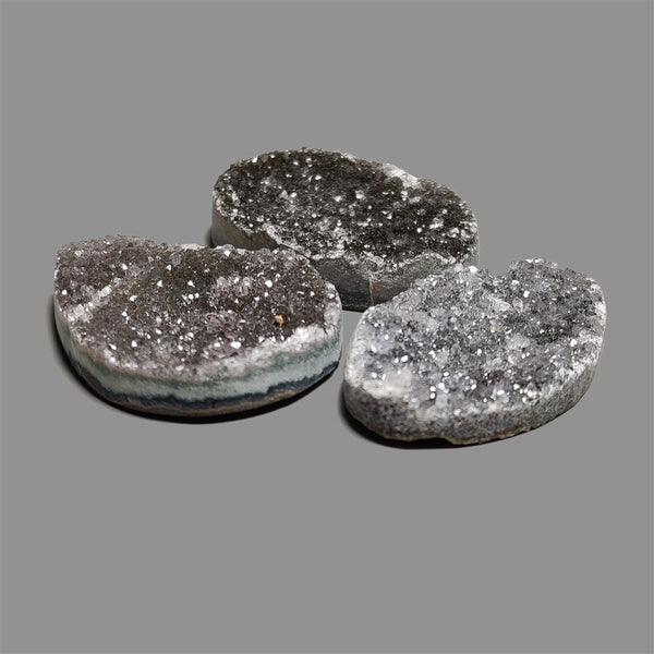 Rare Black Amethyst Druzy Lot