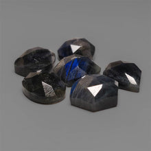 Rose Cut Deep Blue Finland Spectrolites Lot