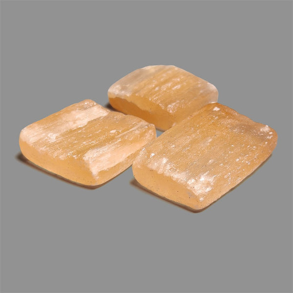 Pink Scolecite Raw Face Lot