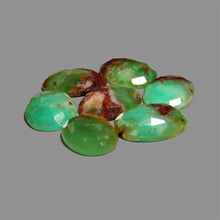 Rose Cut Boulder Chrysoprase Cabochons Lot