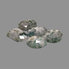 Rose Cut Moss Agate Lot