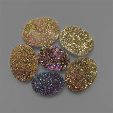 Rainbow Titanium Druzy Lot 