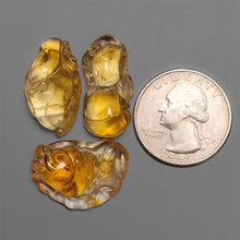 High Grade Handcarved Citrines Lot