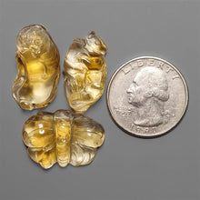 High Grade Handcarved Citrines Lot