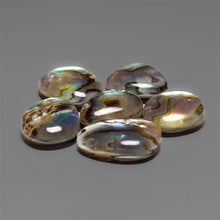 Himalayan Quartz And Abalone Shell Doublet Cabochons Lot