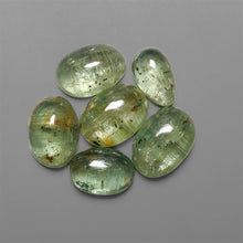 High Grade Green Kyanite Cabochons Lot