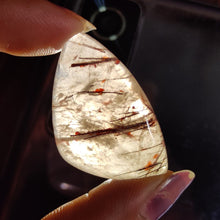 Iron Stained Quartz rare mineral from Minas Gerias Brazil-4965 | Gemstone for sale