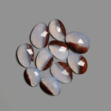 Rose Cut Namibian Boulder Blue Chalcedonies Lot-4859 | Gemstone for sale