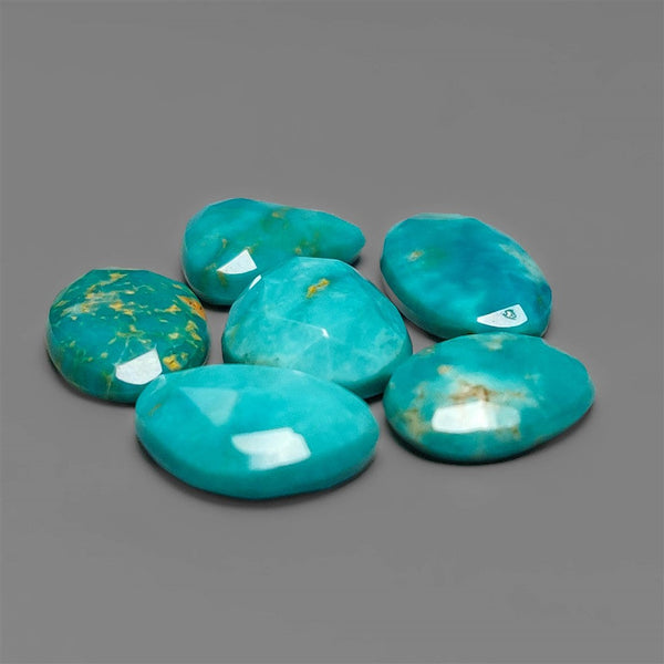 Rose Cut Mexican Turquoise Lot