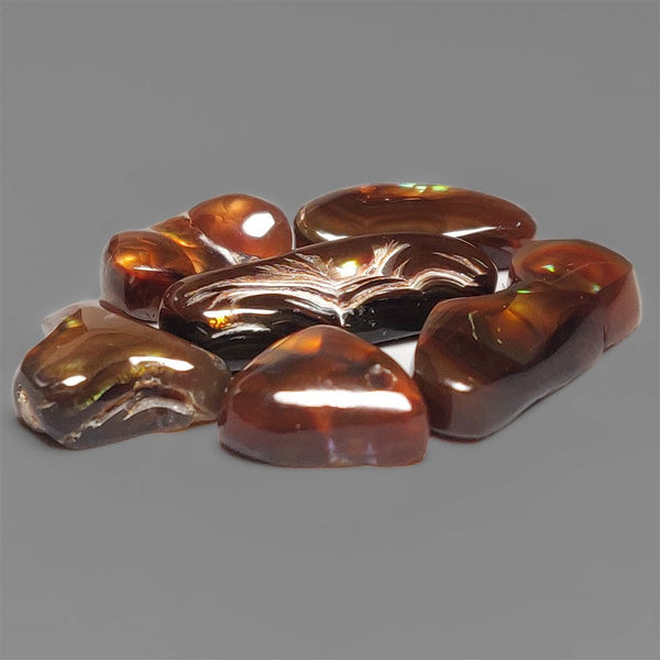 Rare AAA Mexican Fire Agates Lot