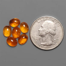 Rare High Grade Gemmy Mandarin Fanta Garnet Cabochons Lot