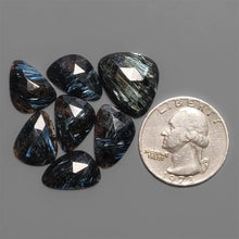 Rare Rose Cut Arfvedsonites Lot