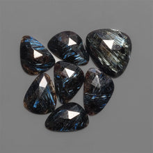 Rare Rose Cut Arfvedsonites Lot