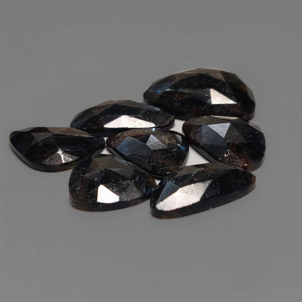 Rare Rose Cut Arfvedsonites Lot