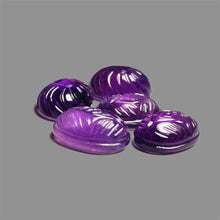 Handcarved Amethysts Lot