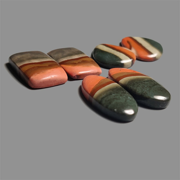 Imperial Jasper Cabochons Lot