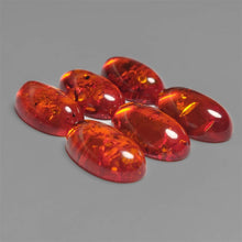Baltic Red Amber Cabochons Lot