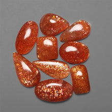 AAA Confetti Sunstone Cabochons Lot