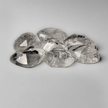 Rose Cut Black Tourmaline In Quartz Lot