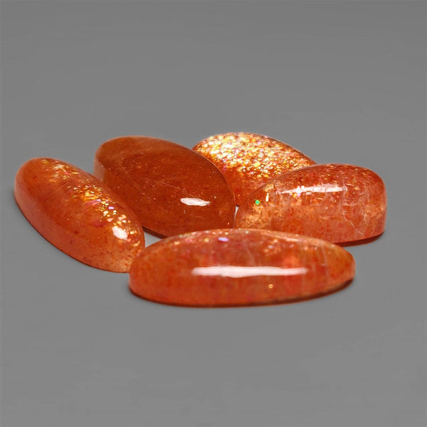 AAA Confetti Sunstone Cabochons Lot