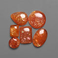 AAA Confetti Sunstone Cabochons Lot