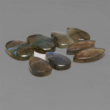 AAA Blue Labradorite Cabochons Pair Lot