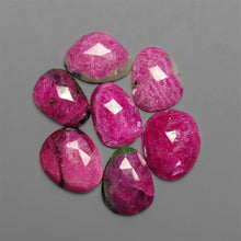 Rose Cut Ruby In Zoisites Lot