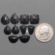 Precision Cut Black Spinel Pairs Lot