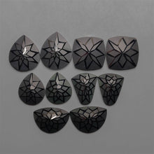 Precision Cut Black Spinel Pairs Lot
