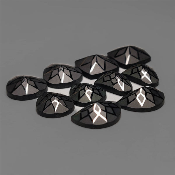 Precision Cut Black Spinel Pairs Lot