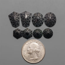Precision Cut Black Spinel Pairs Lot