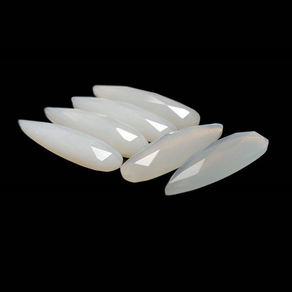 Rose Cut White Moonstone Lot