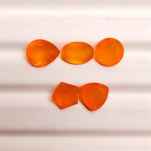 Faceted Carnelian Agates Lot