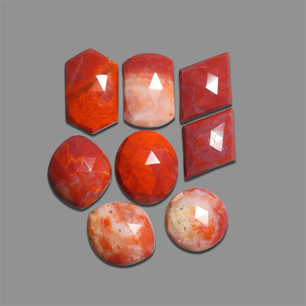 Rose Cut Arizona Red Petrified Wood Lot-4873 | Gemstone for sale