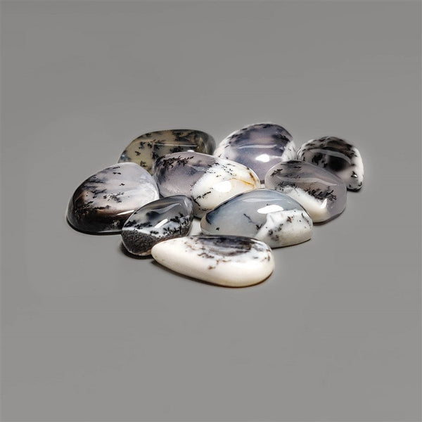 Dendritic Agate Cabochons Lot