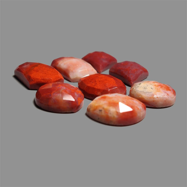Rose Cut Arizona Red Petrified Wood Lot