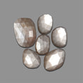 Rose Cut Grey Moonstones Lot-4877 | Gemstone for sale