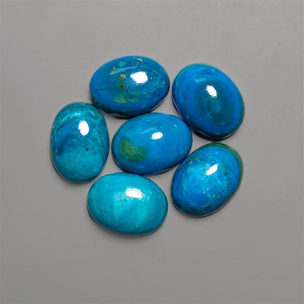 Peuvian Blue Opalina Cabochons Lot