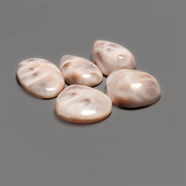 AAA Pink Larimar Cabochons Lot (Aka Natrolite )