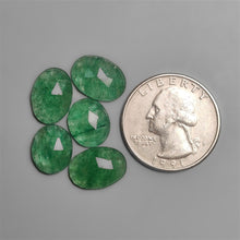 Rose Cut Green Aventurines Lot