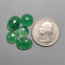 Rose Cut Green Aventurines Lot