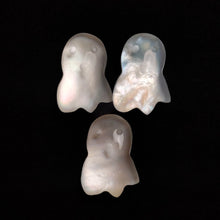 Himalayan Quartz And Mother Of Pearl Ghost Carvings Lot