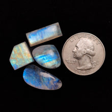 Rainbow Moonstone Cabochons Lot