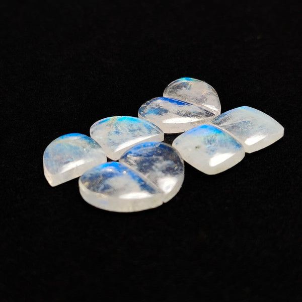 Rainbow Moonstone Pairs Lot