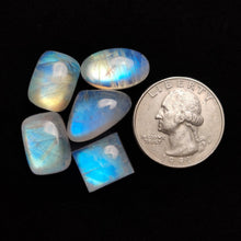 Rainbow Moonstone Cabochons Lot