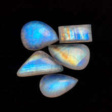 Rainbow Moonstone Cabochons Lot