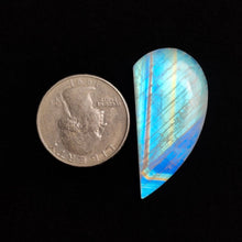 Large Rainbow Moonstone Cabochon