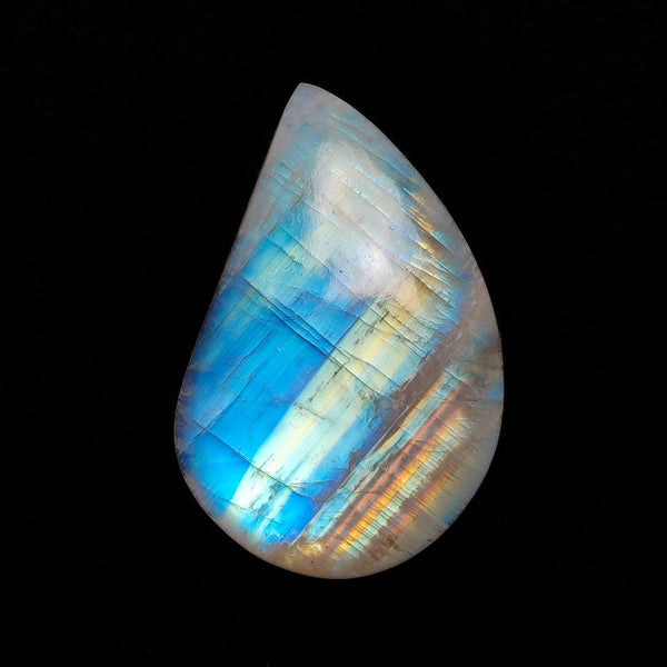 Large Rainbow Moonstone Cabochon