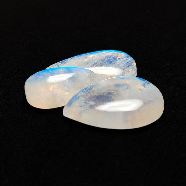 Rainbow Moonstone Cabochons Lot